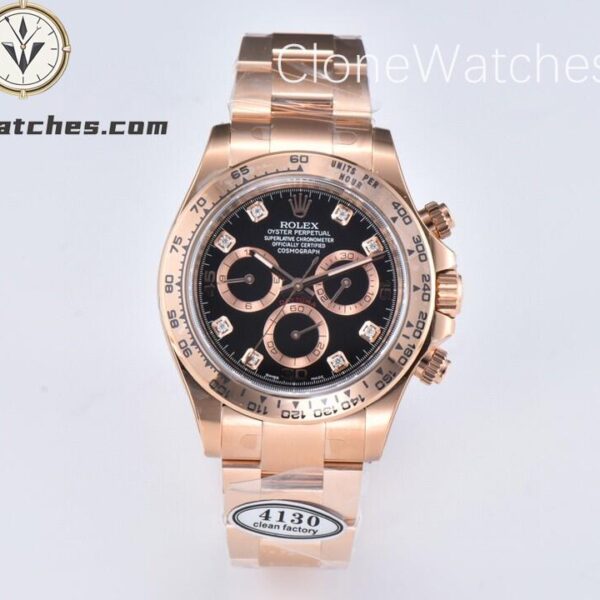 Super Clone Watches – Rolex Daytona Rose Gold M116505-0015