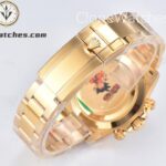 Rolex Super Clone Watches 1:1 Daytona 18K Gold Black Diamond Dial M116508-0016 4130 Movement - Image 7