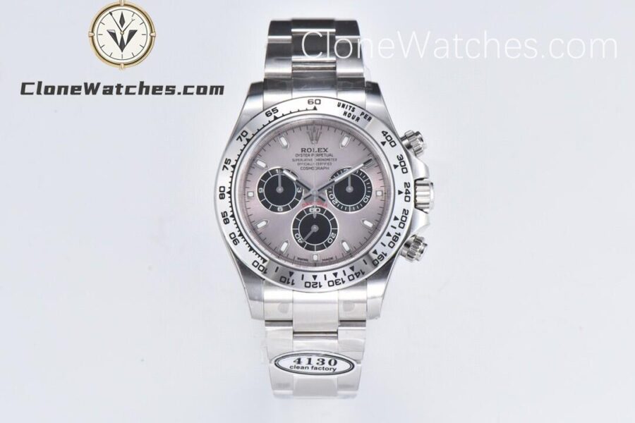 Super Clone Watches – Rolex Daytona Silver Grey Dial m116509-0072