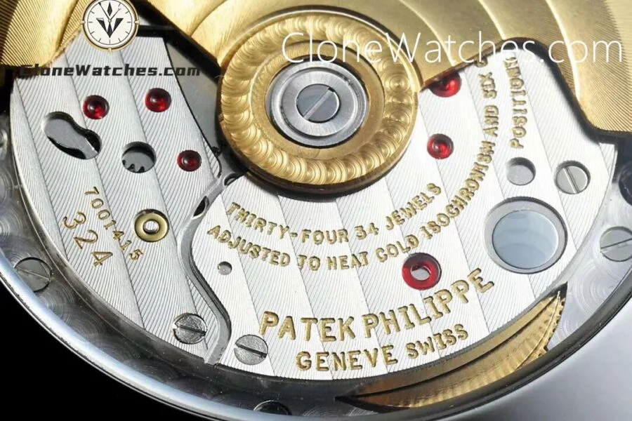 Patek Philippe Super Clone Watches 1:1 Nautilus 5726 Annual Calendar White Dial - Image 8