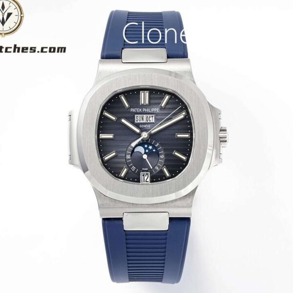 Super Clone Watches – Patek Philippe Nautilus 5726 Blue Dial