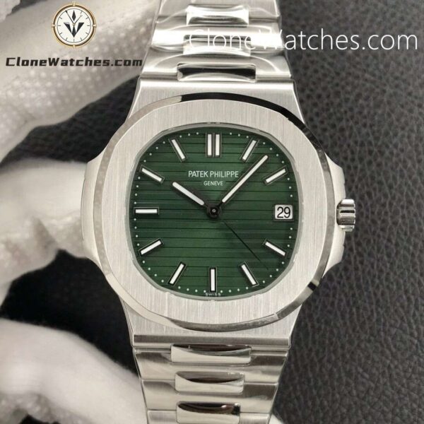 Super Clone Watches - Patek Philippe 1:1 Nautilus 5711 Green Dial