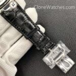 Patek Philippe Super Clone Watches 1:1 Nautilus 5711 Green Dial Black Leather Strap - Image 8