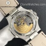 Patek Philippe Super Clone Watches 1:1 Nautilus 5711 Green Dial Black Leather Strap - Image 7