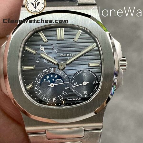 Super Clone Watches – Patek Philippe Nautilus Moon Phase 5712 Tiffany & Co 