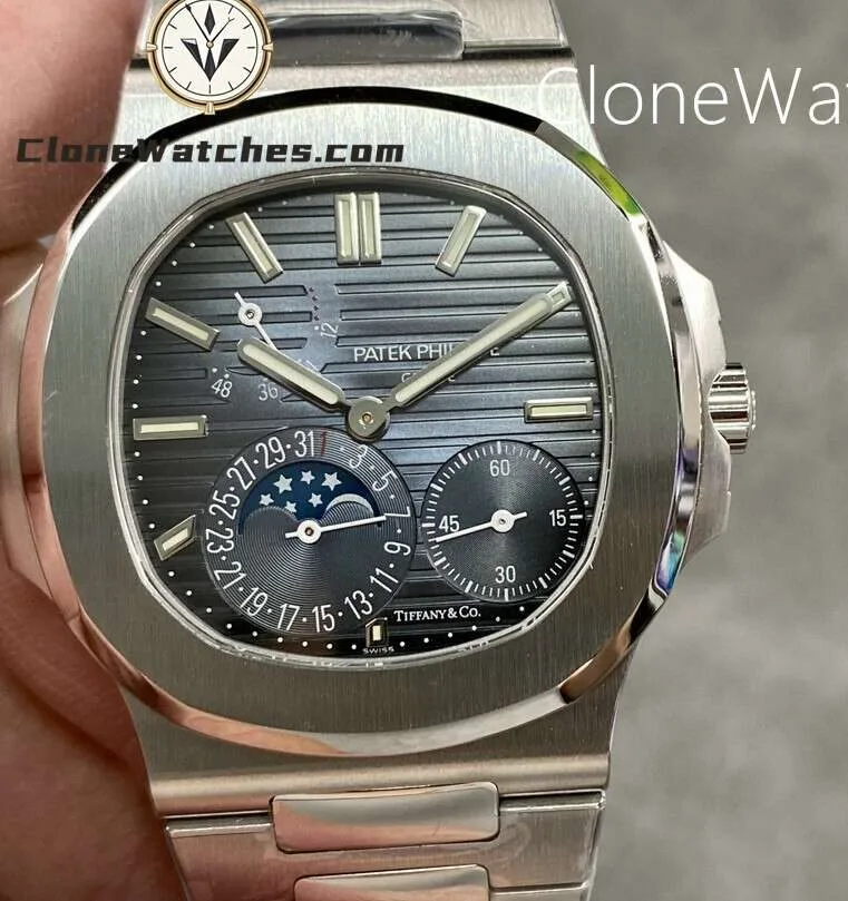 Super Clone Watches – Patek Philippe Nautilus Moon Phase 5712 Tiffany & Co 