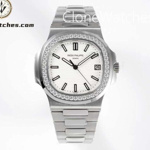 Super Clone Watches – Patek Philippe Nautilus 5713 Diamond