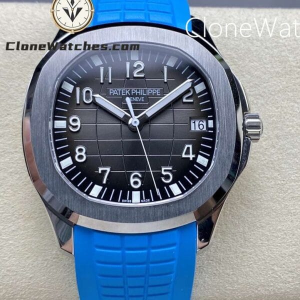 Super Clone Watches – Patek Philippe Aquanaut 5167 Black Dial 