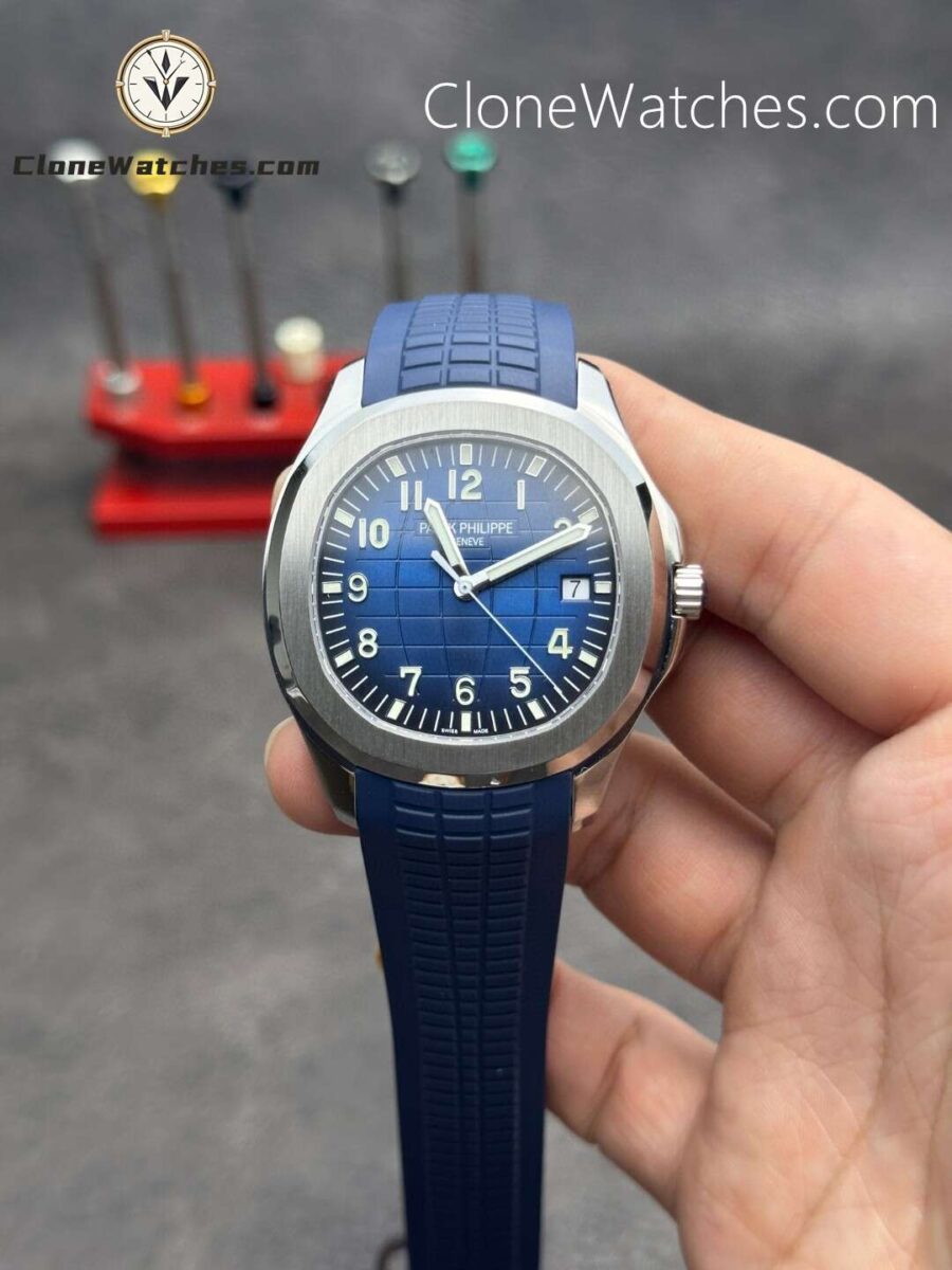 Super Clone Watches – Patek Philippe Aquanaut 5168G-001 Jumbo Blue