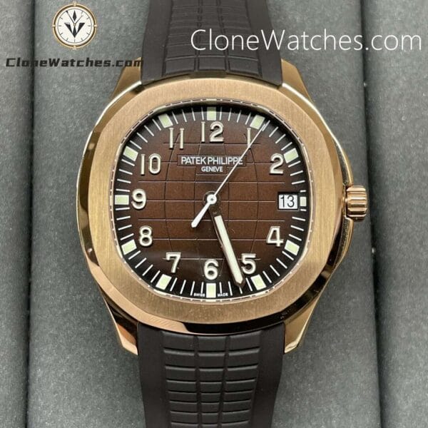 Super Clone Watches – Patek Philippe Aquanaut Rose Gold 5167R-001