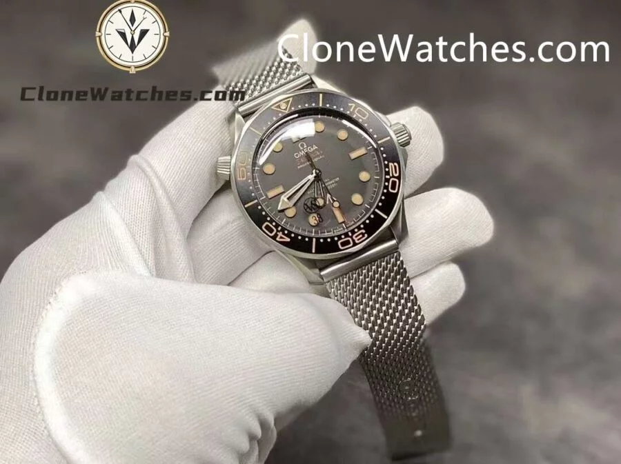 OMEGA Super Clone Watches 1:1 Seamaster Diver 300M 007 Edition 210.90.42.20.01.001 42mm - Image 4