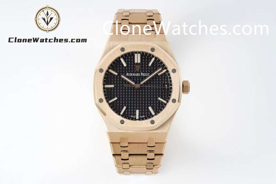 Super Clone Watches – Audemars Piguet Royal Oak Rose Gold 15500