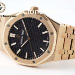 Audemars Piguet Super Clone Watches 1:1 Royal Oak Rose Gold 15500 Black Dial - Image 4