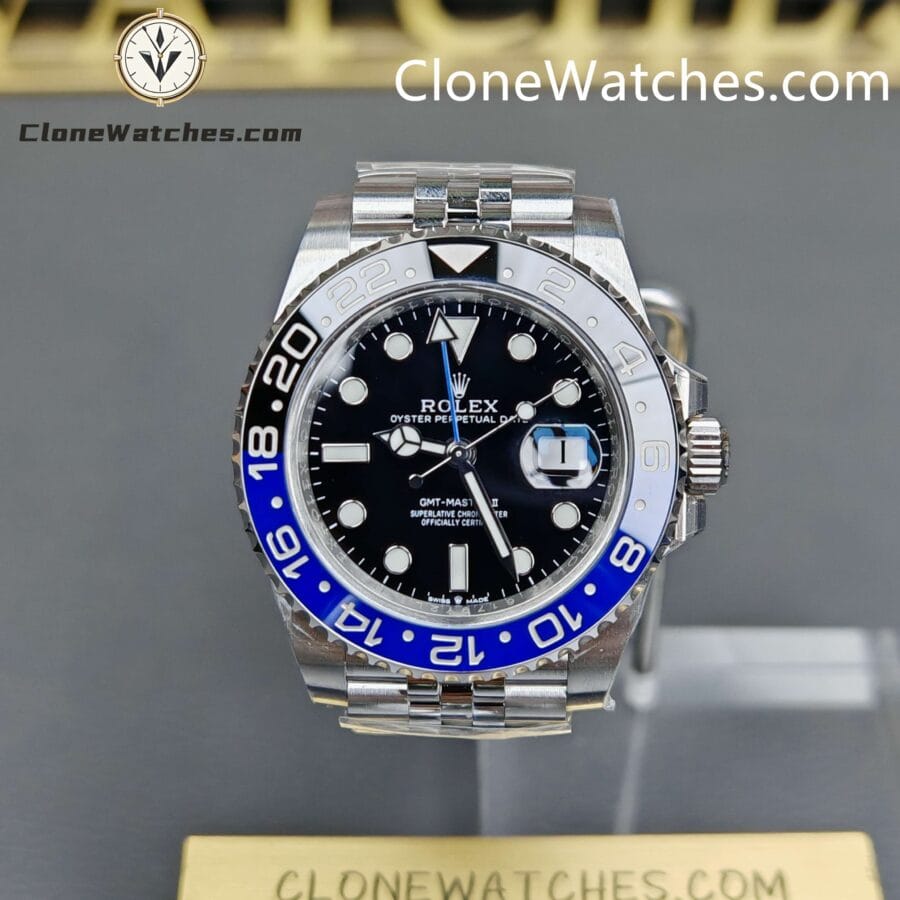 Super Clone Watches – Rolex GMT Master II M126710blnr Jubilee