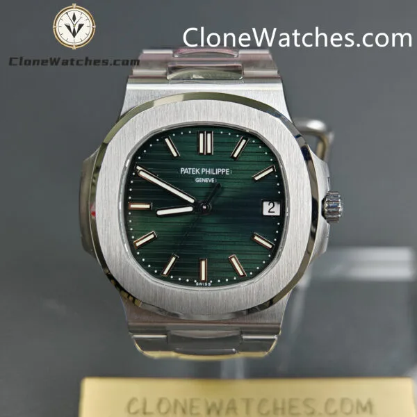 Super Clone Watches - Patek Philippe 1:1 Nautilus 5711 Green Dial