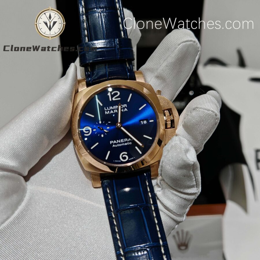 Clone Watches – Panerai 18K Rose Gold Luminor Marina Goldtech™ PAM1112