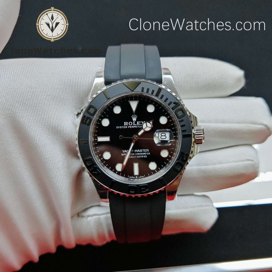 Super Clone Watches –Rolex Yacht Master White Gold