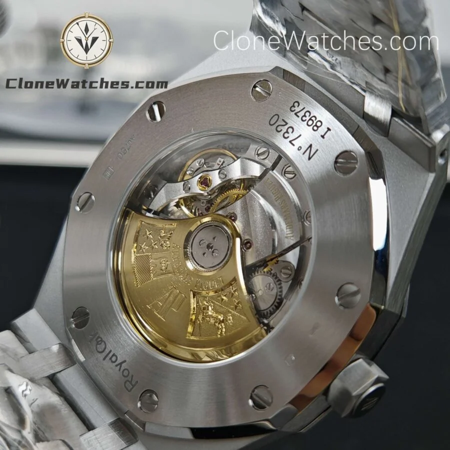 Audemars Piguet Super Clone Watches 1:1 Royal Oak Frost 15400 Blue Dial - Image 12