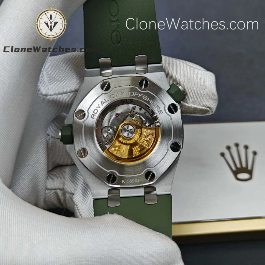 Audemars Piguet Super Clone Watches 1:1 Royal Oak Offshore Diver 15710 Green Dial - Image 8