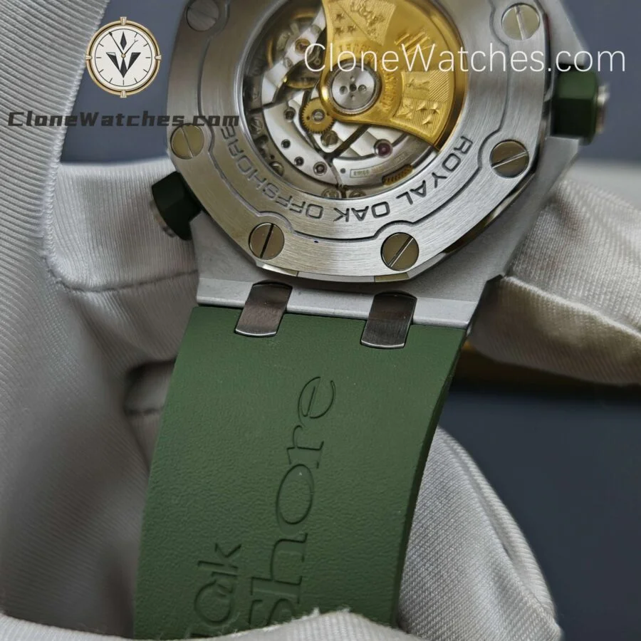 Audemars Piguet Super Clone Watches 1:1 Royal Oak Offshore Diver 15710 Green Dial - Image 13