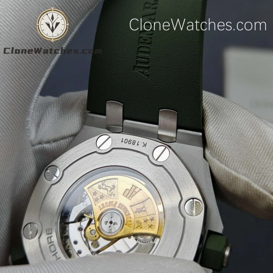 Audemars Piguet Super Clone Watches 1:1 Royal Oak Offshore Diver 15710 Green Dial - Image 14