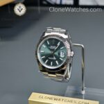 Rolex Super Clone Watches 1:1 DateJust Green Dial m126334-0027 Oyster 41MM 3235 Movement - Image 2