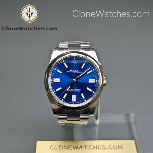 Super Clone Watches – Rolex Oyster Perpetual Blue Dial M124300