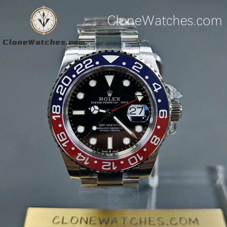 Super Clone Watches – Rolex GMT Master II M126710blro Oyster