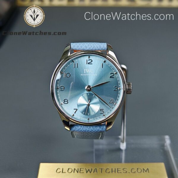 Super Clone Watches – IWC  Blue Dial Portugieser IW358402