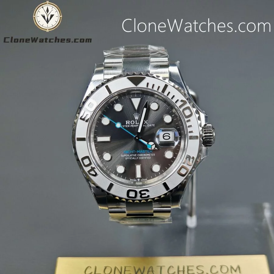 Super Clone Watches – Rolex Yacht Master Rhodium White Dial M126622-0001