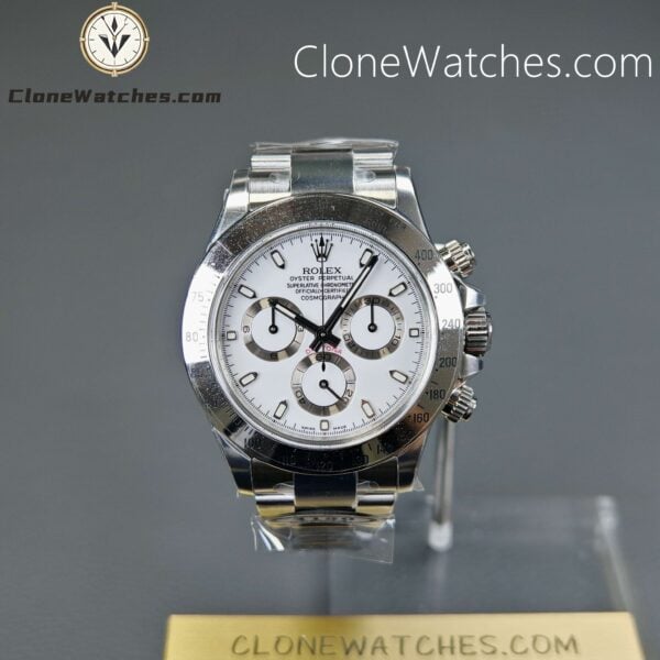 Super Clone Watches – Rolex  Daytona White Dial M116520-78590