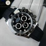 Rolex Super Clone Watches 1:1 Daytona Black Diamond Dial m116519ln-0025 4130 Movement - Image 5