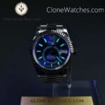 Rolex Super Clone Watches 1:1 Sky Dweller Green Dial Oyster M336934 9002 Movement - Image 2
