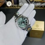 Rolex Super Clone Watches 1:1 Sky Dweller Green Dial Oyster M336934 9002 Movement - Image 4