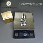 Rolex Super Clone Watches 1:1 Sky Dweller Green Dial Oyster M336934 9002 Movement - Image 11
