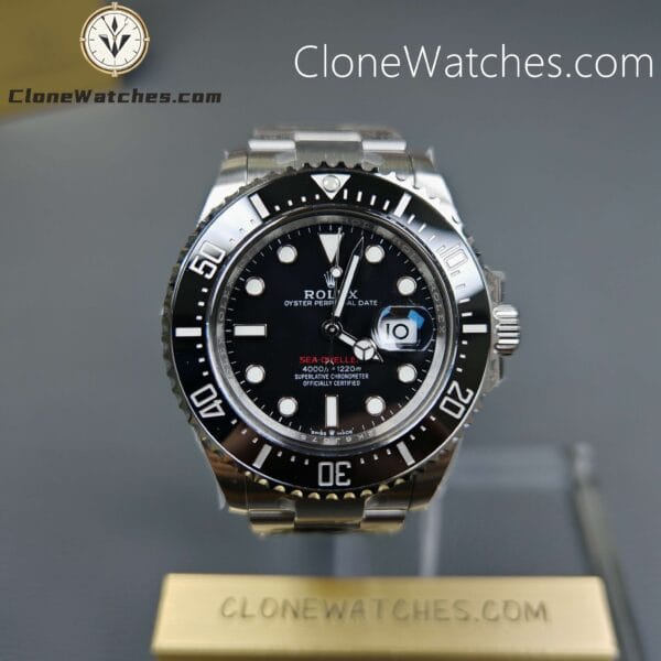 Super Clone Watches – Rolex Sea Dweller Black M126600-0001 – Oyster