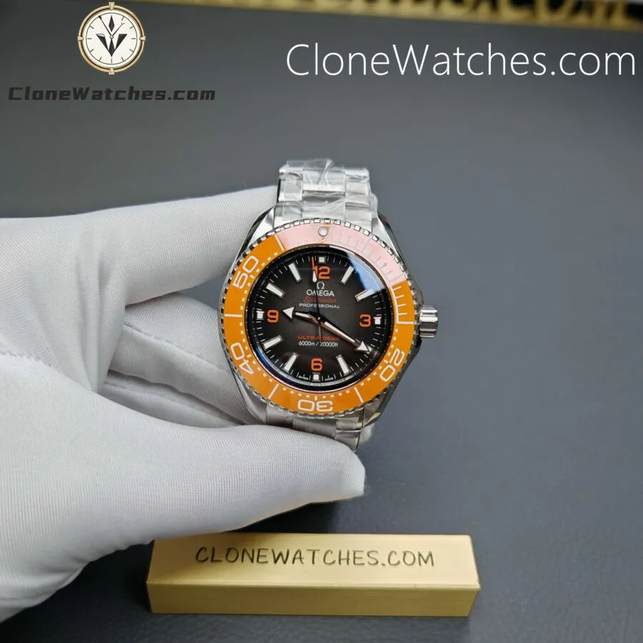 OMEGA Super Clone Watches 1:1 Seamaster Ocean Planet 6000M 45.5 MM 215.30.46.21.06.001 - Image 4