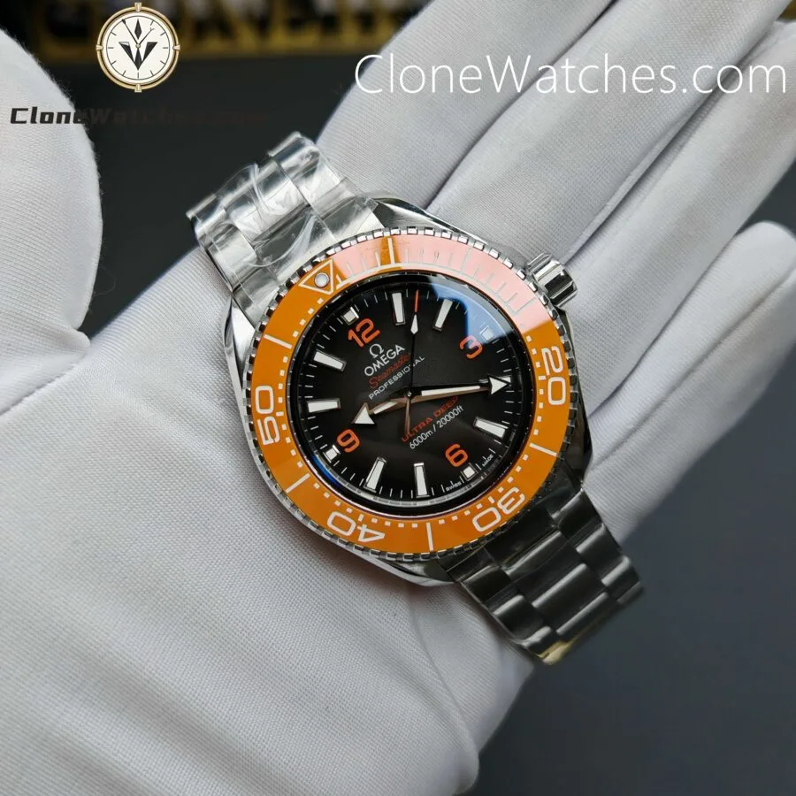 OMEGA Super Clone Watches 1:1 Seamaster Ocean Planet 6000M 45.5 MM 215.30.46.21.06.001 - Image 5