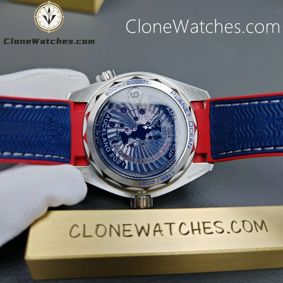 OMEGA Super Clone Watches 1:1 America's Cup Seamaster Planet Ocean 600m 215.32.43.21.04.001 43.5MM - Image 7