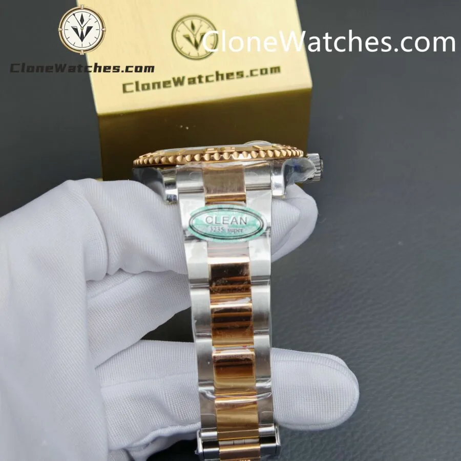 Rolex Super Clone Watches 1:1 Yacht Master Rose Gold Brown Dial M126621-0001 3235 Movement - Image 8