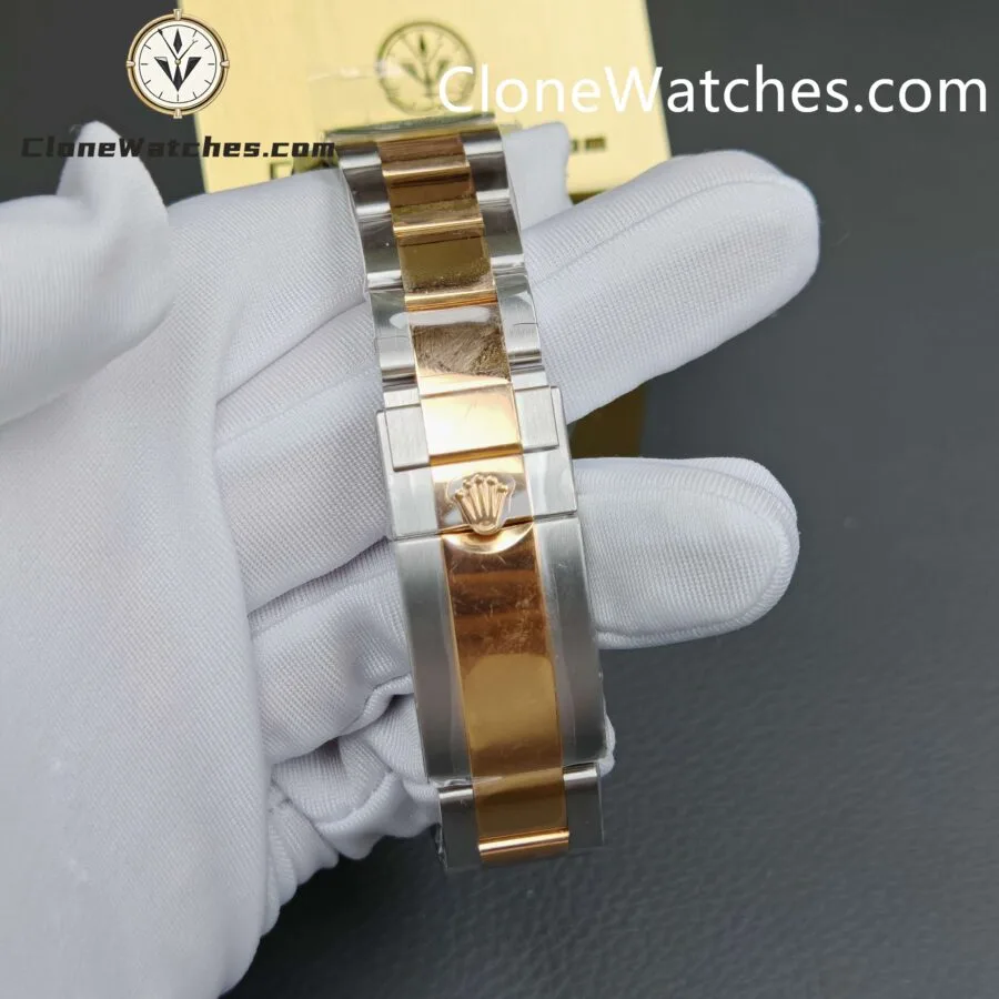 Rolex Super Clone Watches 1:1 Yacht Master Rose Gold Brown Dial M126621-0001 3235 Movement - Image 10