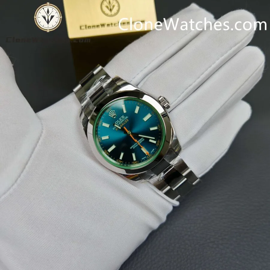 Rolex Super Clone Watches 1:1 Milgauss Blue Dial  M116400GV-0002 3131 Movement - Image 4