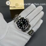 Rolex Super Clone Watches 1:1 Air king Black Dial M126900 3230 Movement - Image 4