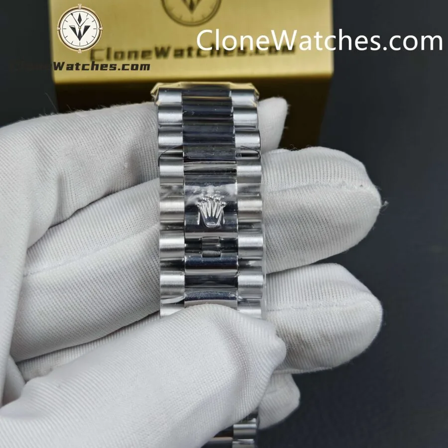 Rolex Super Clone Watches 1:1 Day Date Black Dial 40mm m228239-0005 3255 Movement - Image 11