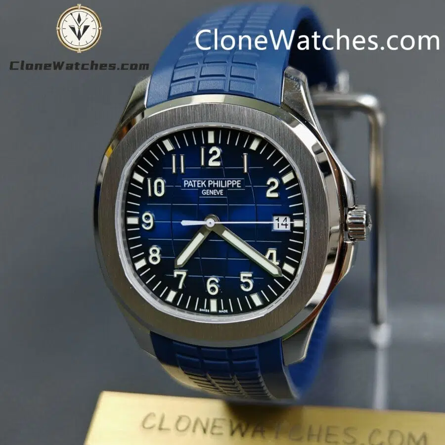 Patek Philippe Super Clone Watches 1:1 Aquanaut 5168G-001 Jumbo Blue 42 mm - Image 3