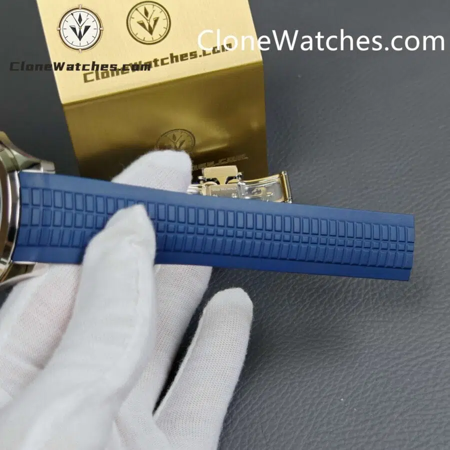 Patek Philippe Super Clone Watches 1:1 Aquanaut 5168G-001 Jumbo Blue 42 mm - Image 12