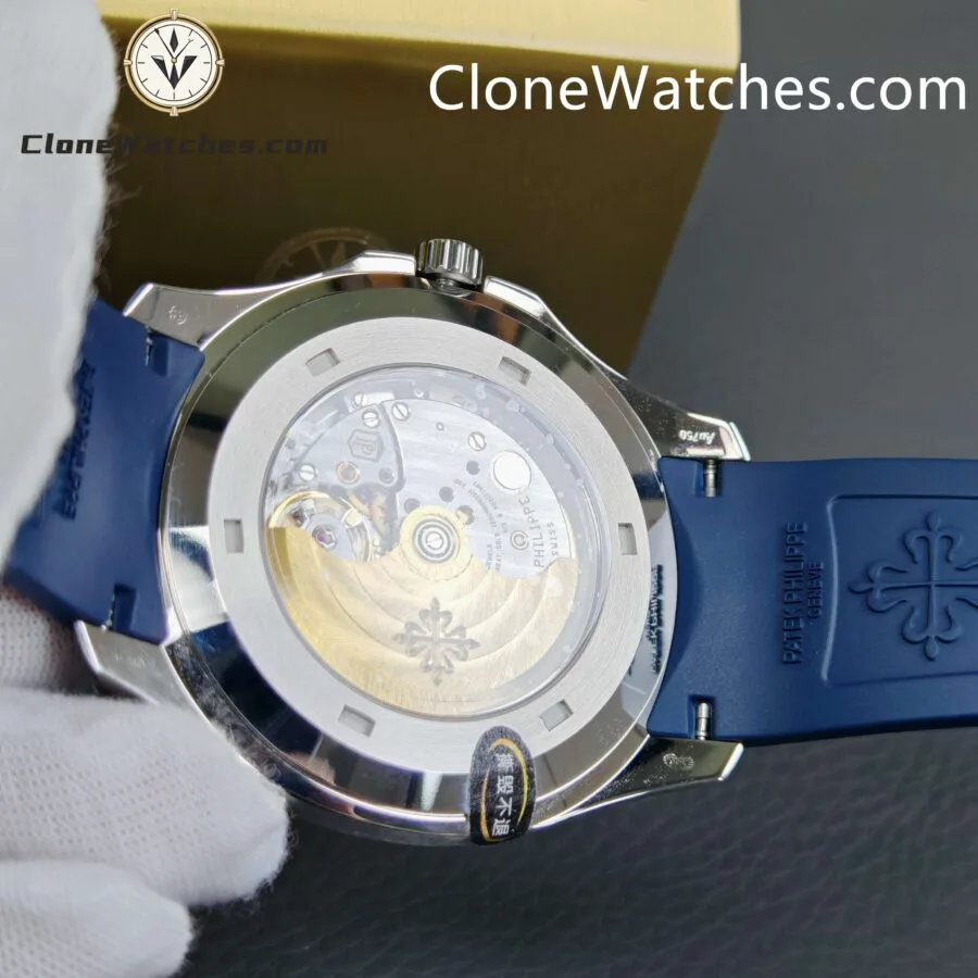 Patek Philippe Super Clone Watches 1:1 Aquanaut 5168G-001 Jumbo Blue 42 mm - Image 9