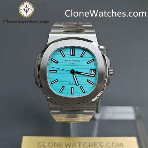 Super Clone Watches - Patek Philippe Nautilus 5711 Tiffany & Co Blue Dial