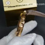 Patek Philippe Super Clone Watches 1:1 Nautilus 5712 Grey Dial Brown Leather Strap - Image 7