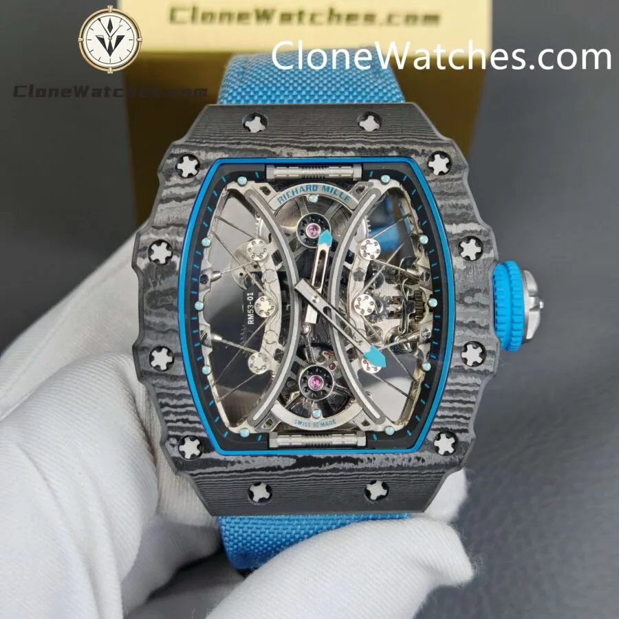 Richard Mille Super Clone Watches 1:1 53-01 Tourbillon Pablo Mac Donough - Image 4